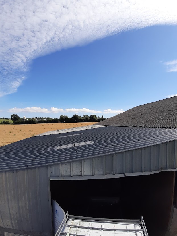 Toiture d’annexe rénovée