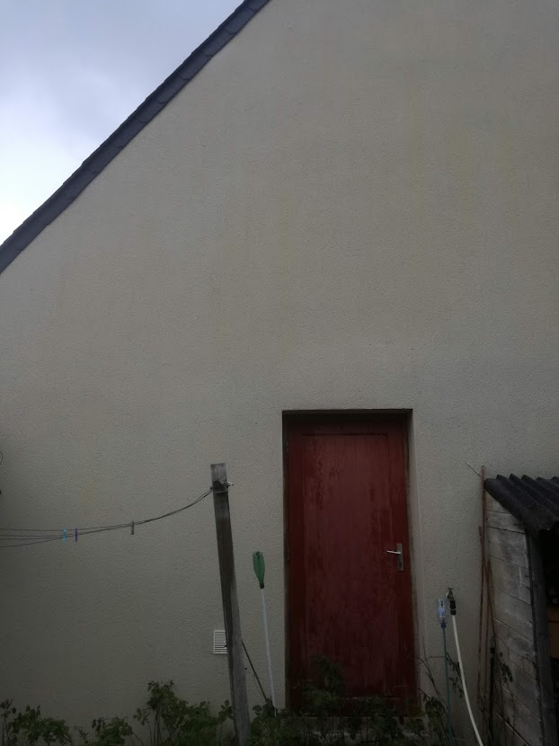 Façade rénovée après intervention