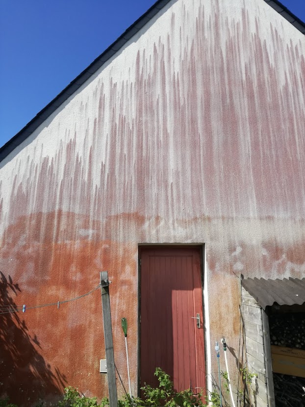 Façade avant ravalement