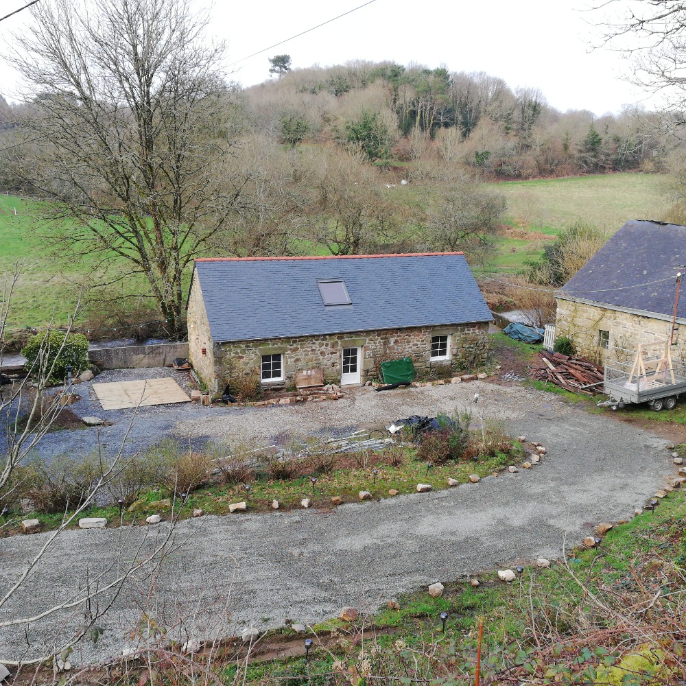 Chantier de couverture terminé