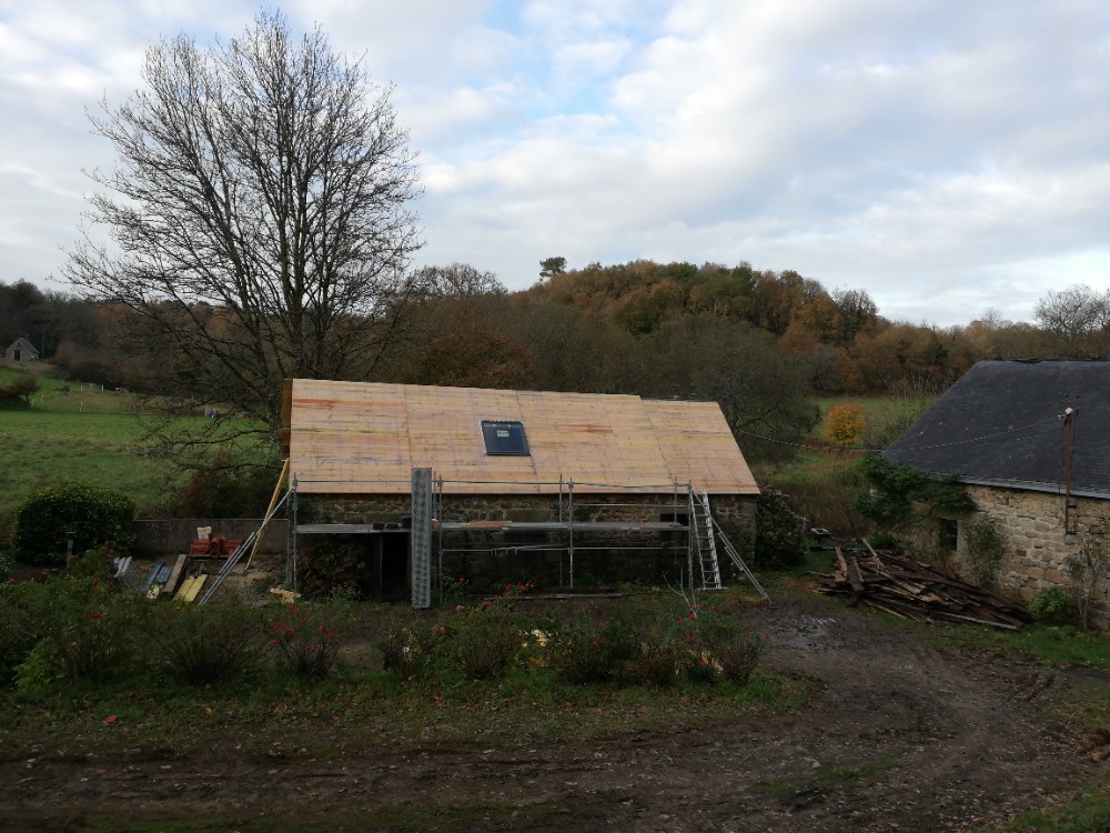 Volige et Velux mis en place